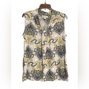 Dana Buchman Paisley Top